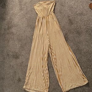 American Eagle Strapless Romper